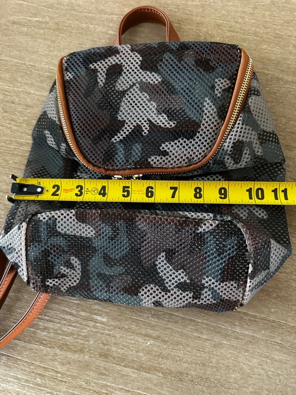 NEW Mesh Backpack Camo Print